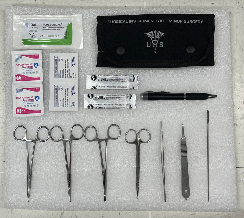 STAINLESS STEEL SURGICAL SET
