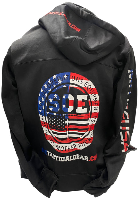 Expeditionary FLAG Round logo ZIP UP Hoodie