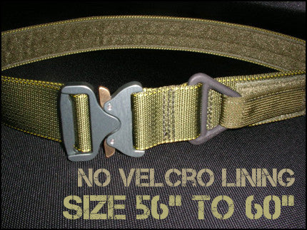 1.75" Cobra Rigger's Belt Without Velcro Lining - Size 56" to 60"