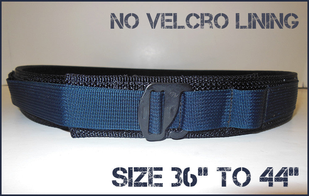 EDC Low Profile Belt Without Velcro Lining - Blue Line Collection - Size 36" to 44"