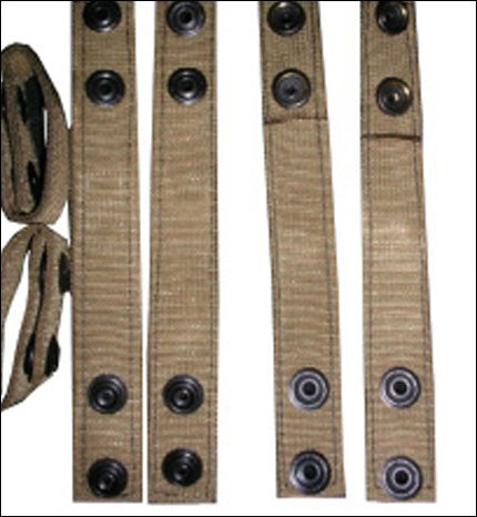 Belt Keepers - Set of Six