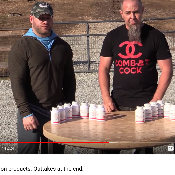New Swinney Nutrition products. Outtakes at the end.
