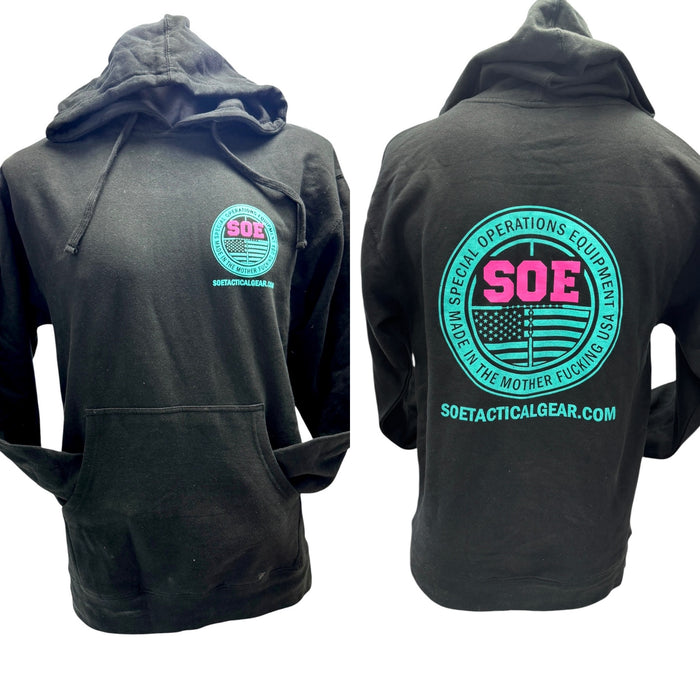 Tiff/Pink Round Logo Hoodie PRESALE