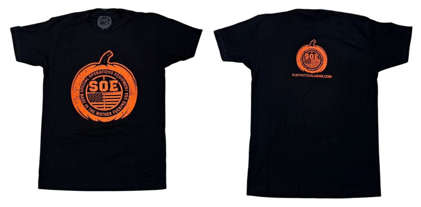 Round Logo Pumpkin T shirt