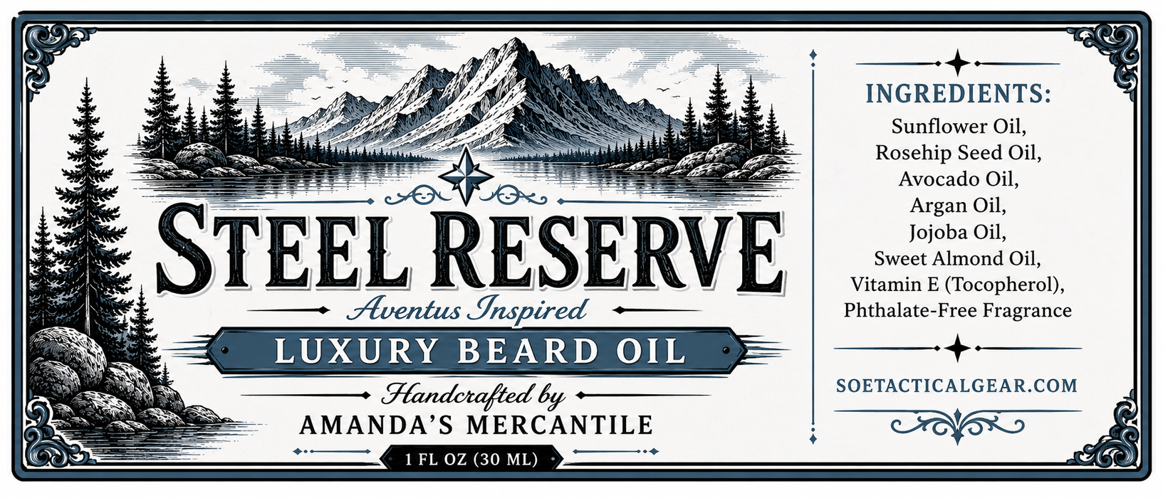 Steel Reserve Beard Oil