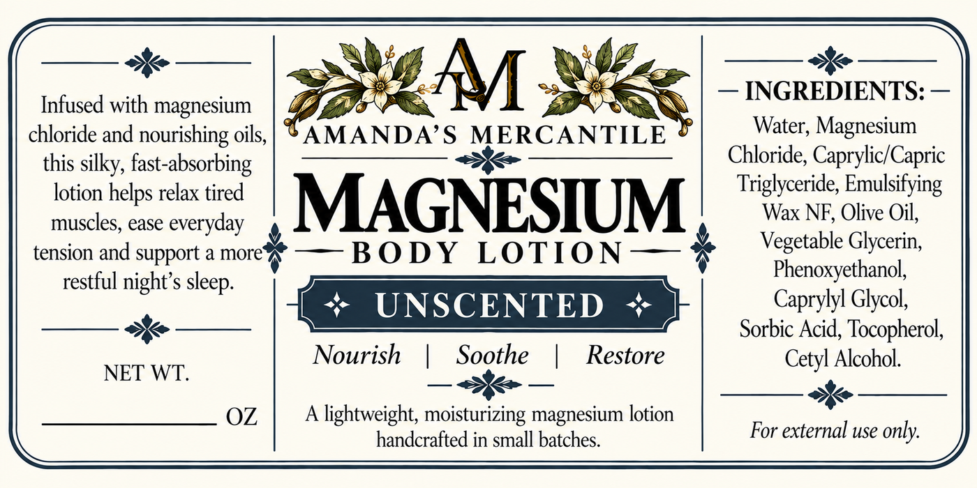 Magnesium Body Lotion