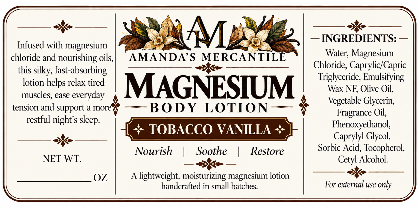 Magnesium Body Lotion