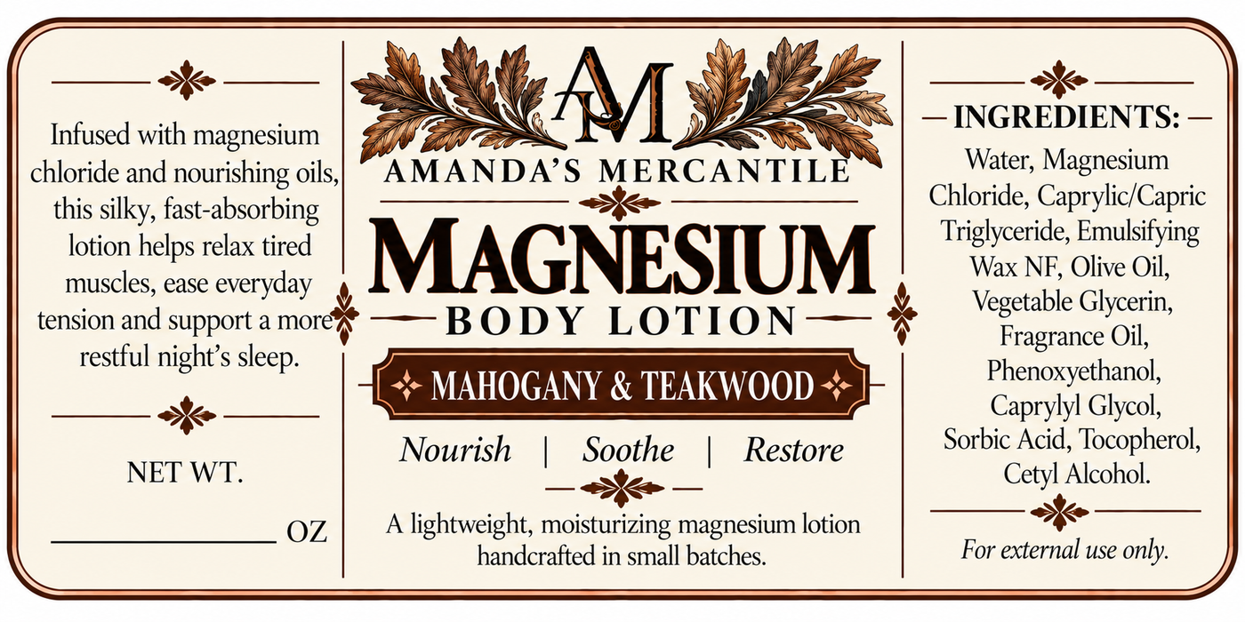 Magnesium Body Lotion
