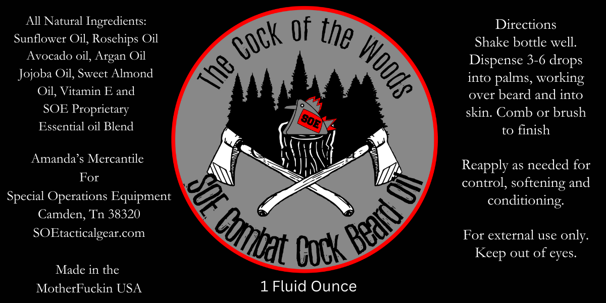 Cock of the Woods Beard Oil
