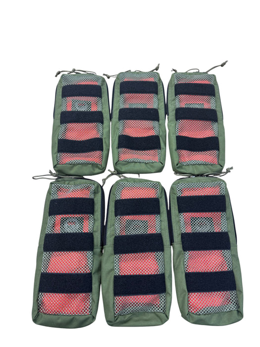 Limited Edition OD/Orange Mesh Pockets