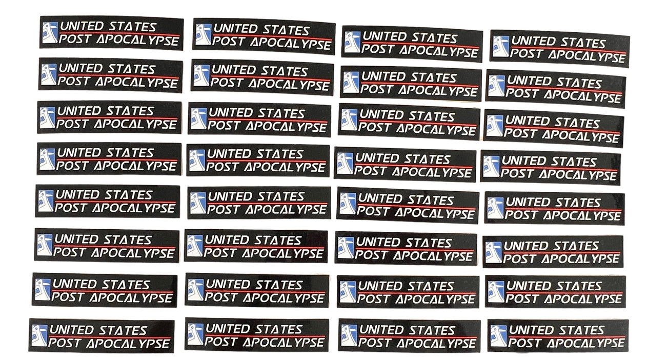 United States Post Apocalypse Sticker