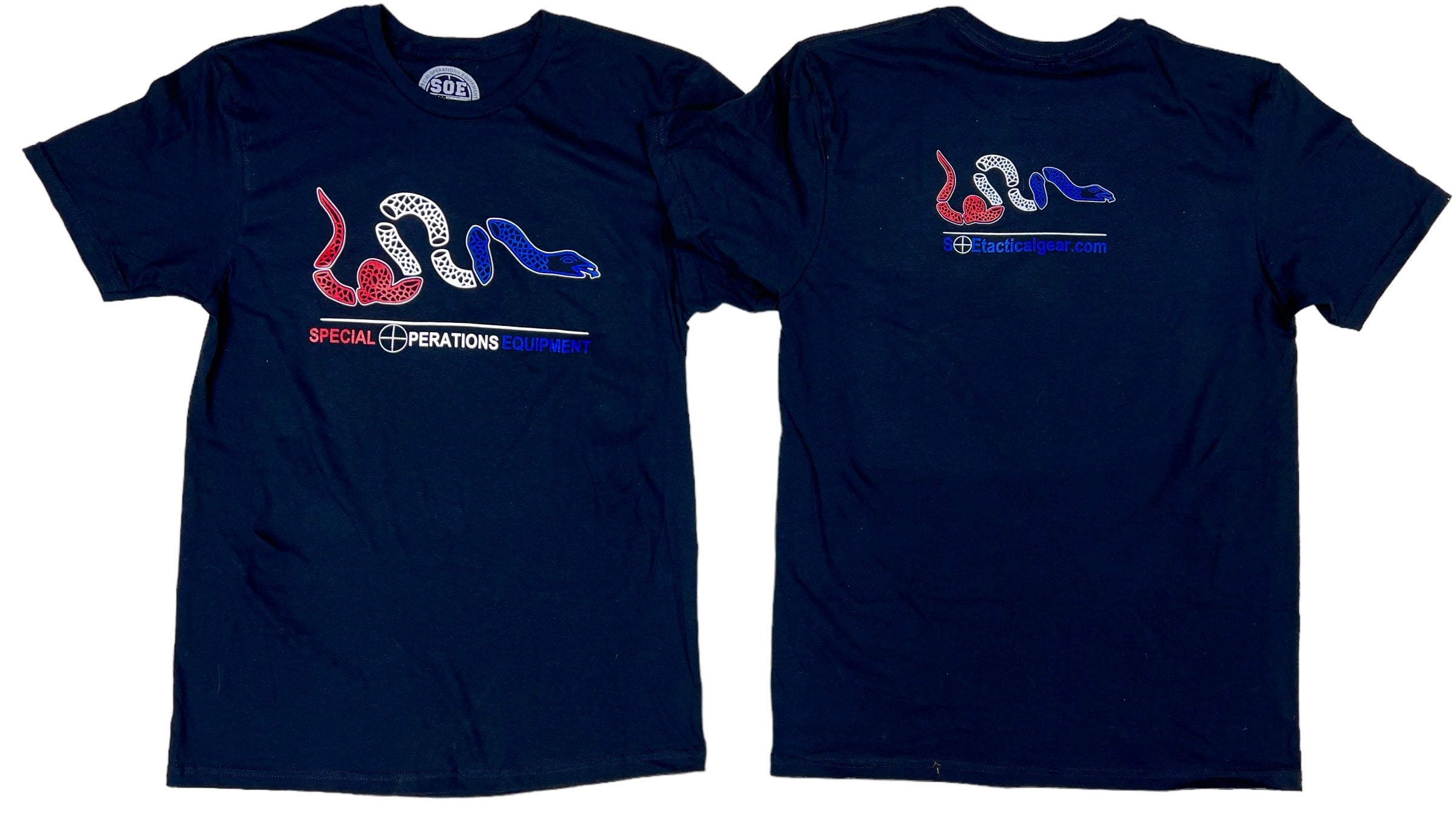 RWB Join or Die Snake T Shirt — Special Operations Equipment