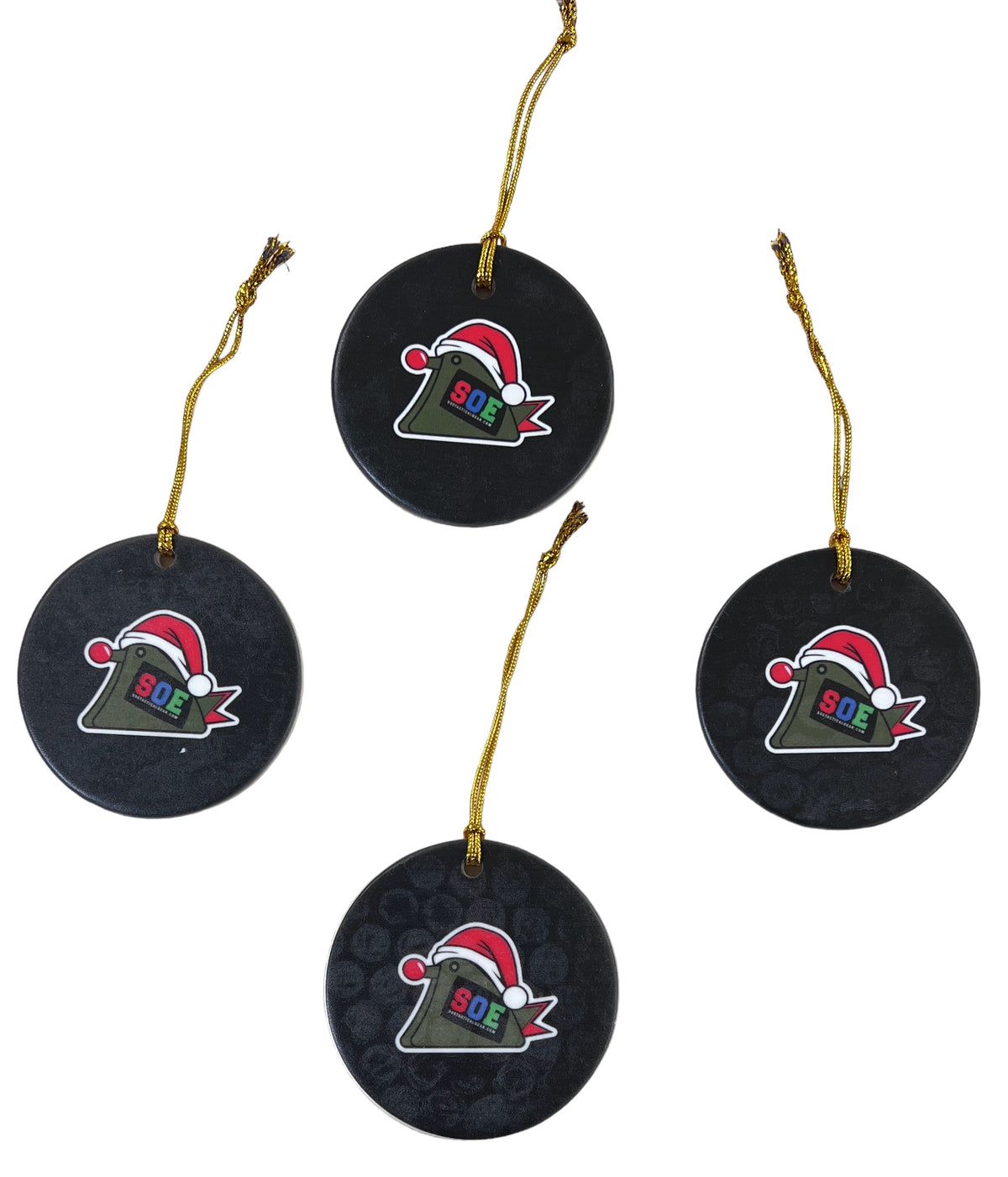 Santa Cock Ceramic Tree Ornament — Special Operations Equipment