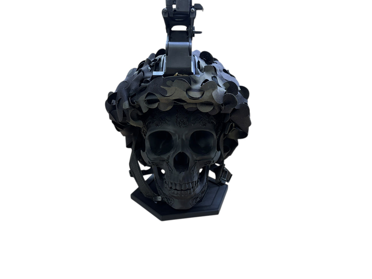 Skull Helmet Stand — Special Operations Equipment