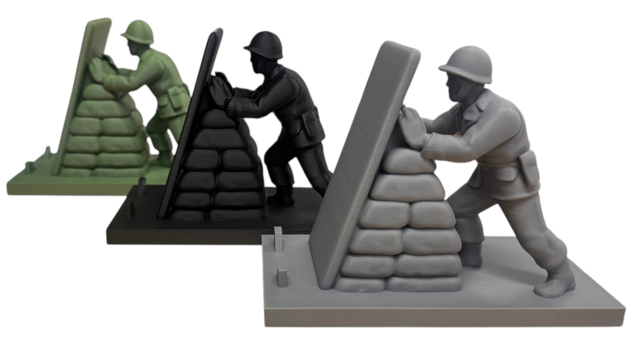 Army Man Phone Holder Stand