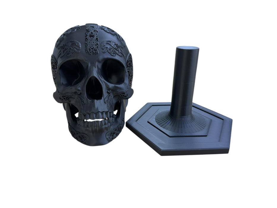 Skull Helmet Stand