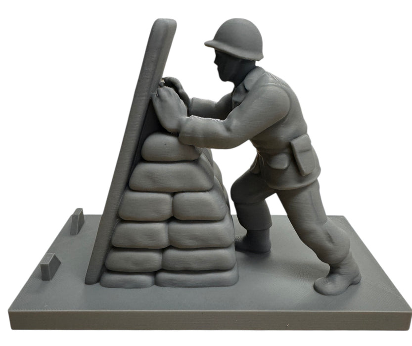 Army Man Phone Holder Stand