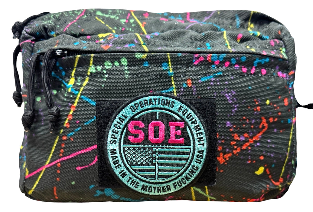 Tiff/Pink Round Logo Patch