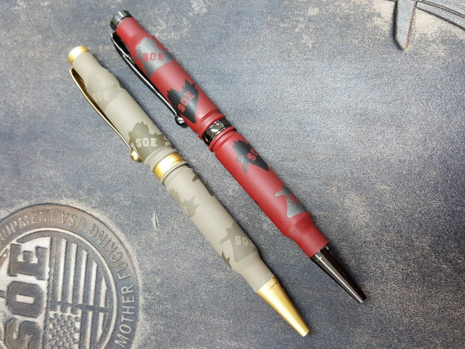 Cockoflag SOE Custom Cantu Bruner Designs pen