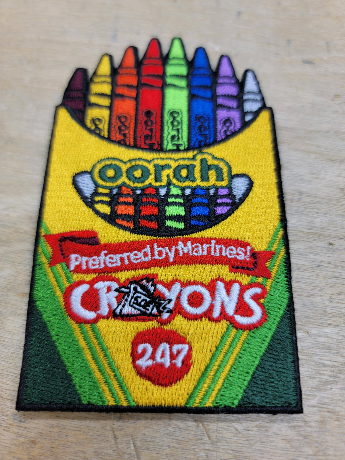 Marine corp birthday Crayons patch — Special Operations Equipment