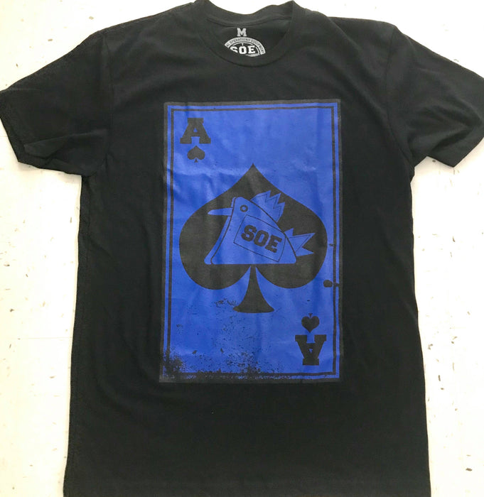 Blue Death Card T-Shirt