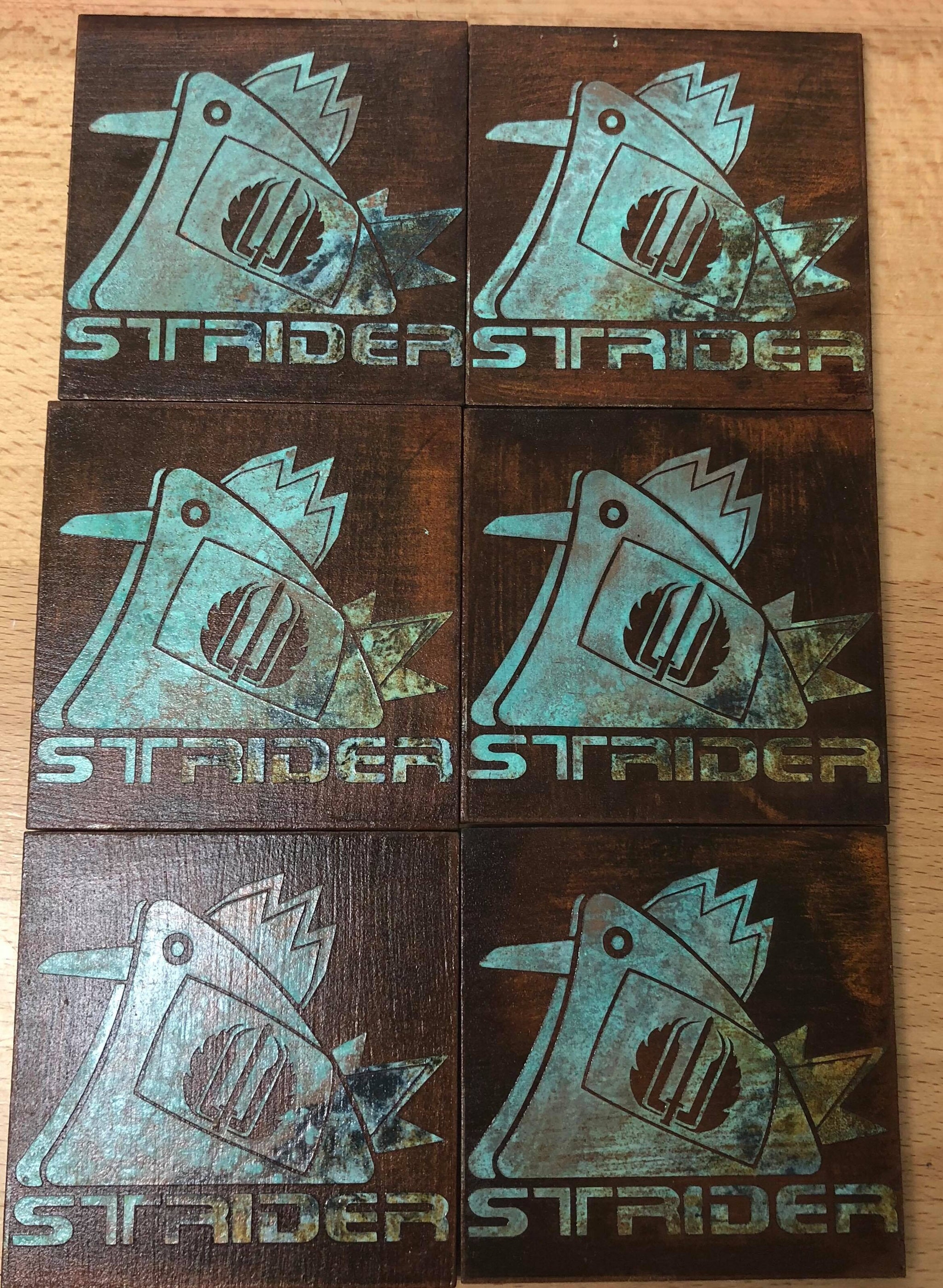 Limited Edition Rusted Strider Cock Patch — Special Operations Equipment