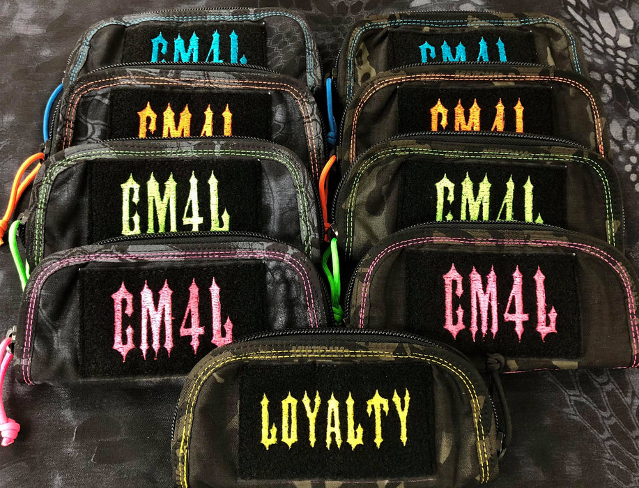 Limited Edition CM4L/ Loyalty Zippered Knife Pouches