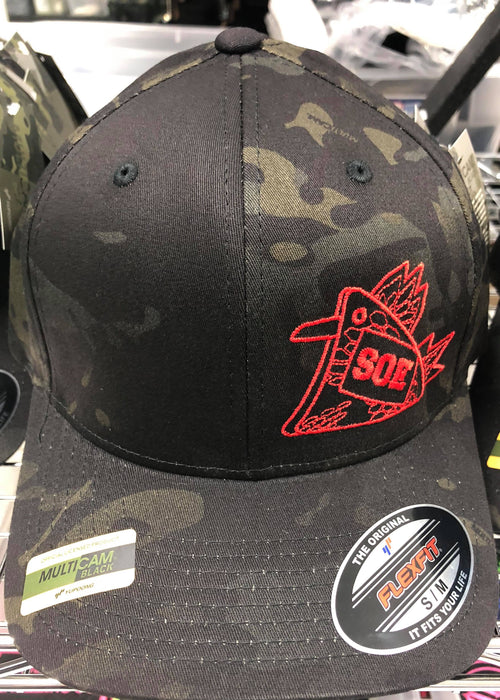 BRANDIT Flexfit Multicam Cap | Army Surplus MILITARY RANGE - Foto 7