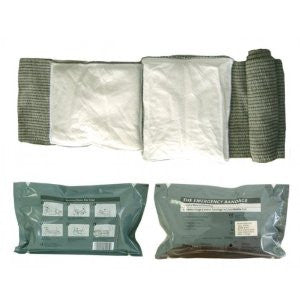 Israeli Bandage Battle Dressing, First Aid Compression 6 Inch Bandage