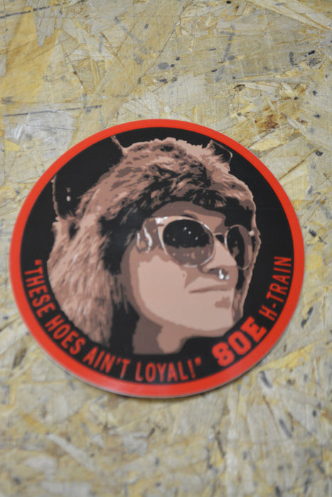 Heather "Hoes ain't loyal" patch