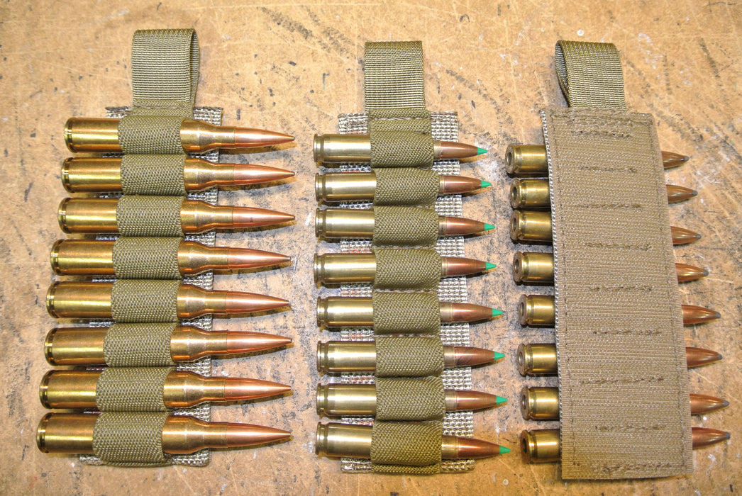 Rifle Ammo velcro backed card