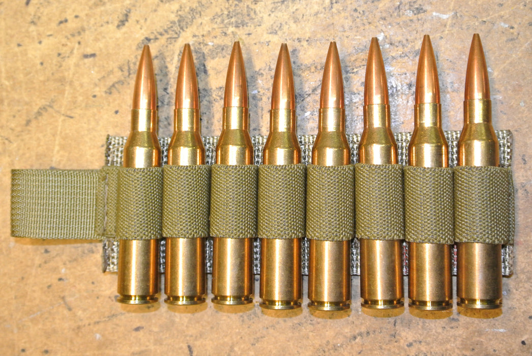 Rifle Ammo velcro backed card