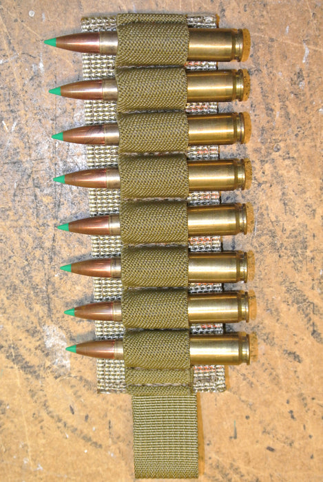 Rifle Ammo velcro backed card