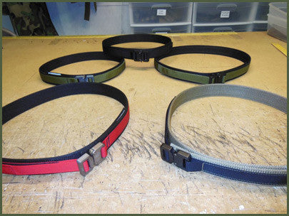 Gray Base EDC Belt Without Velcro Lining - Size 36" to 44"