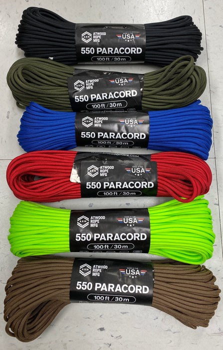 550 Paracord 100 Foot section