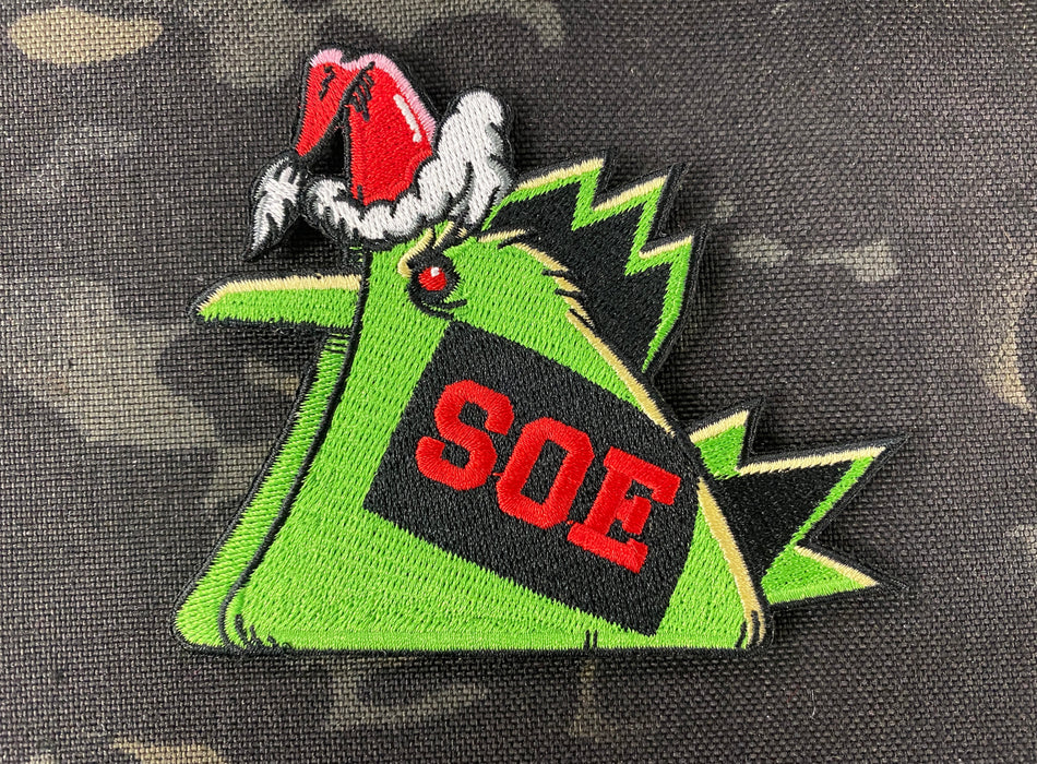 Grinch Cock Patch