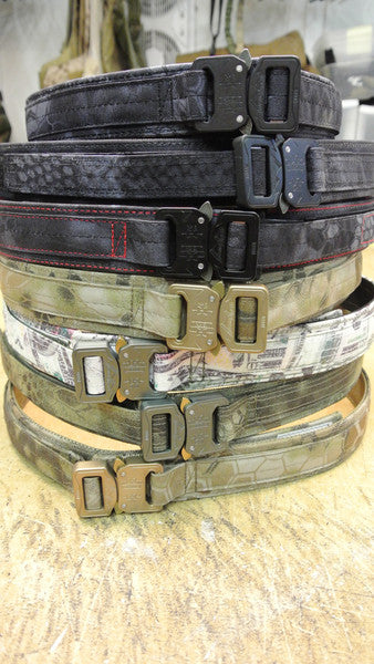 original soe gear Belt Contrasting Color up-charge for wrapped belts Royal Blue Thread