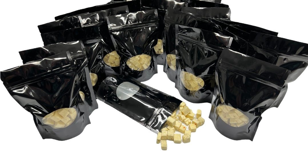 Freeze Dried Cheese Cubes