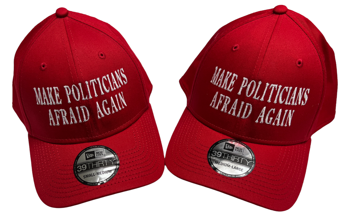 Make Politicians Afraid Stretch Fit Hat