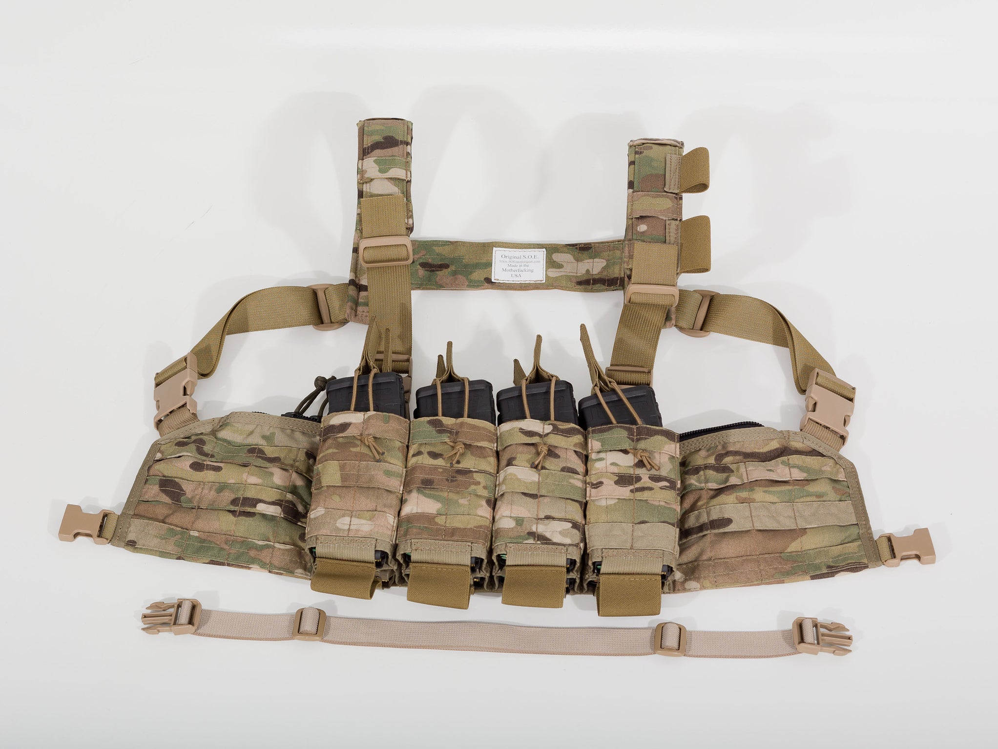 8 Mag Stacked Chest Rig — Special Operations Equipment