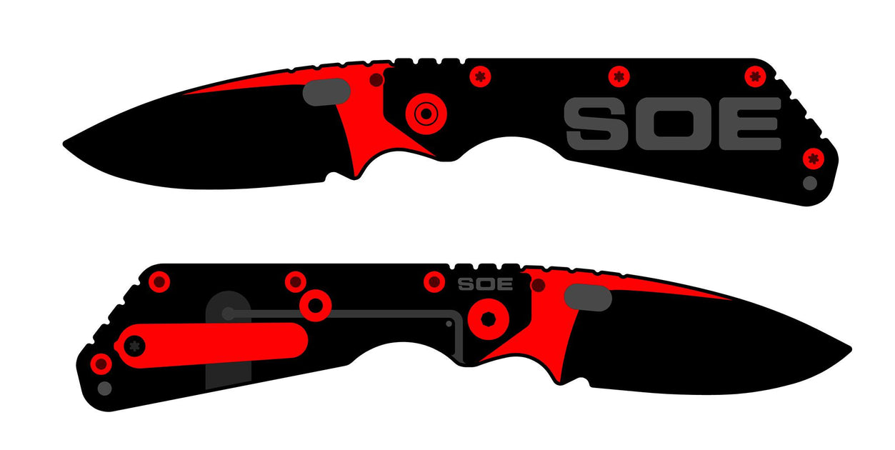 SOE/ Strider Knife Challenge Coin — Special Operations Equipment